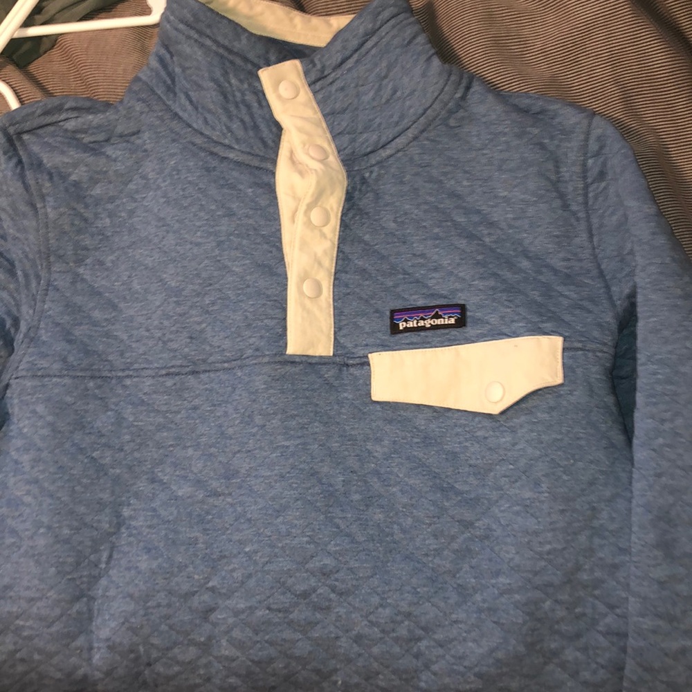 Quilted Patagonia pull over